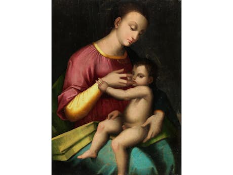 Andrea Piccinelli il Brescianino, um 1485 Siena - um 1525 Florenz, zug. 